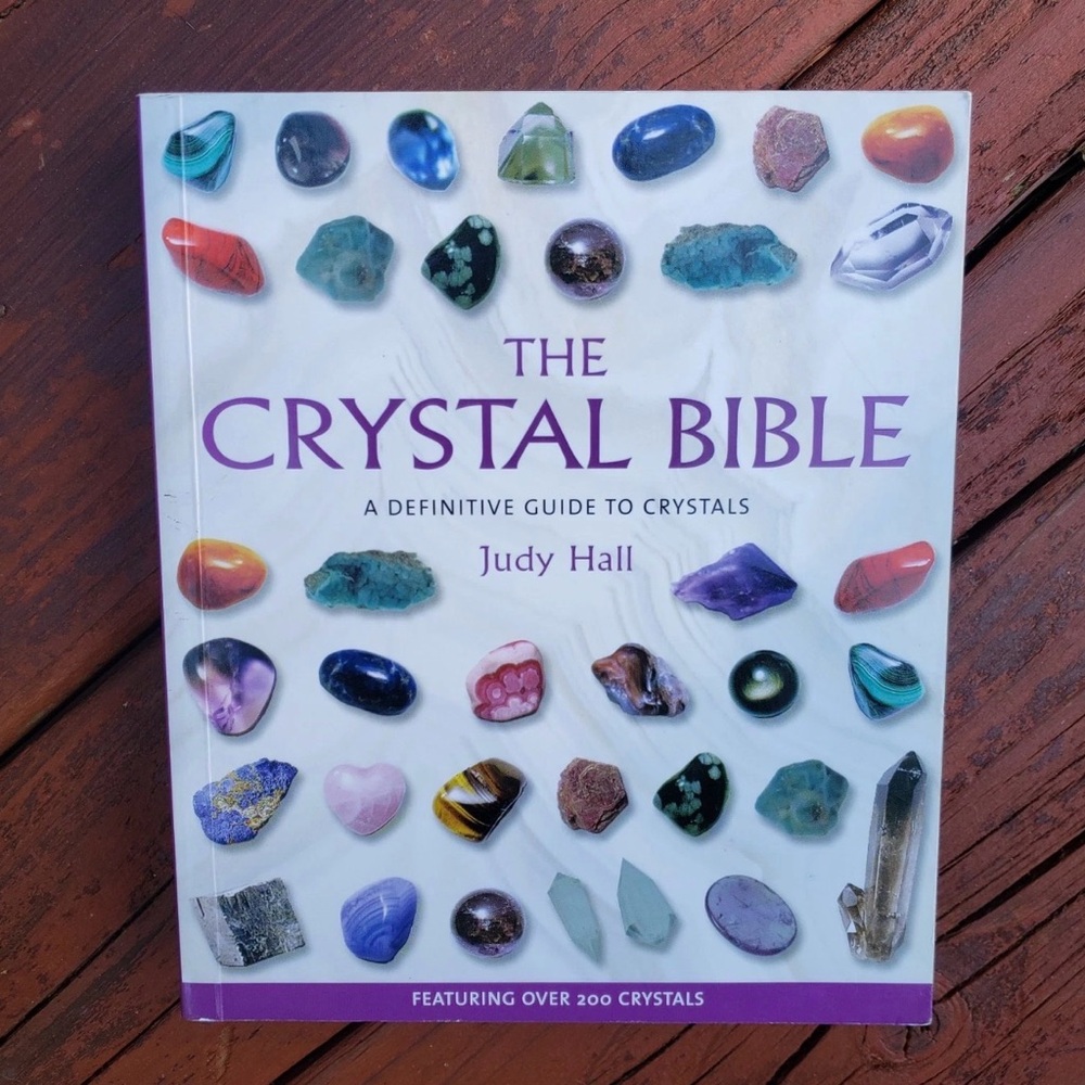 The Crystal Bible by Judy Hall, Pre-loved healing guide